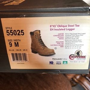 Chippewa Men’s Boots Steel Toe with Insulation